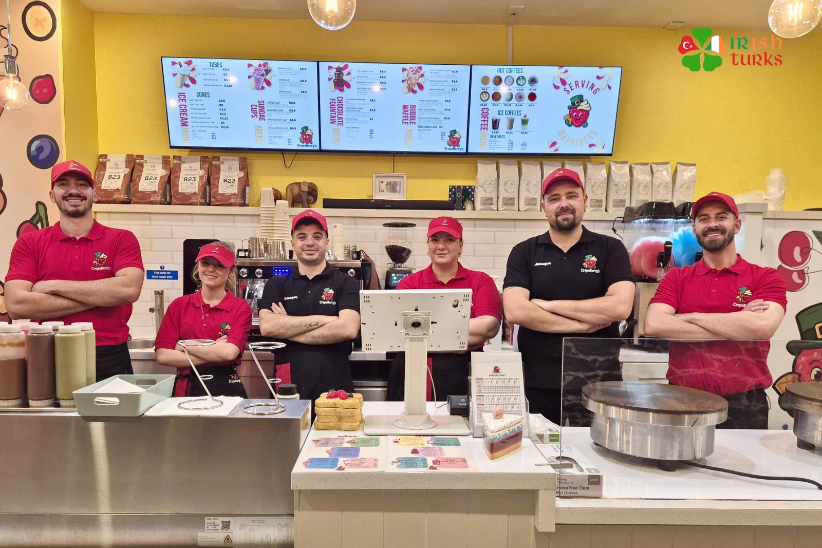 İrlanda’da Bir Türk İşletmesi Daha: Crepeberry’s