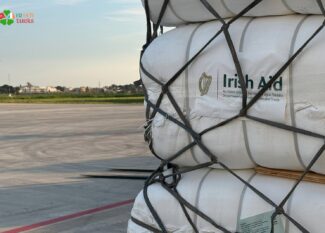 İrlanda Lübnan’a 8000 Battaniye Bağışladı